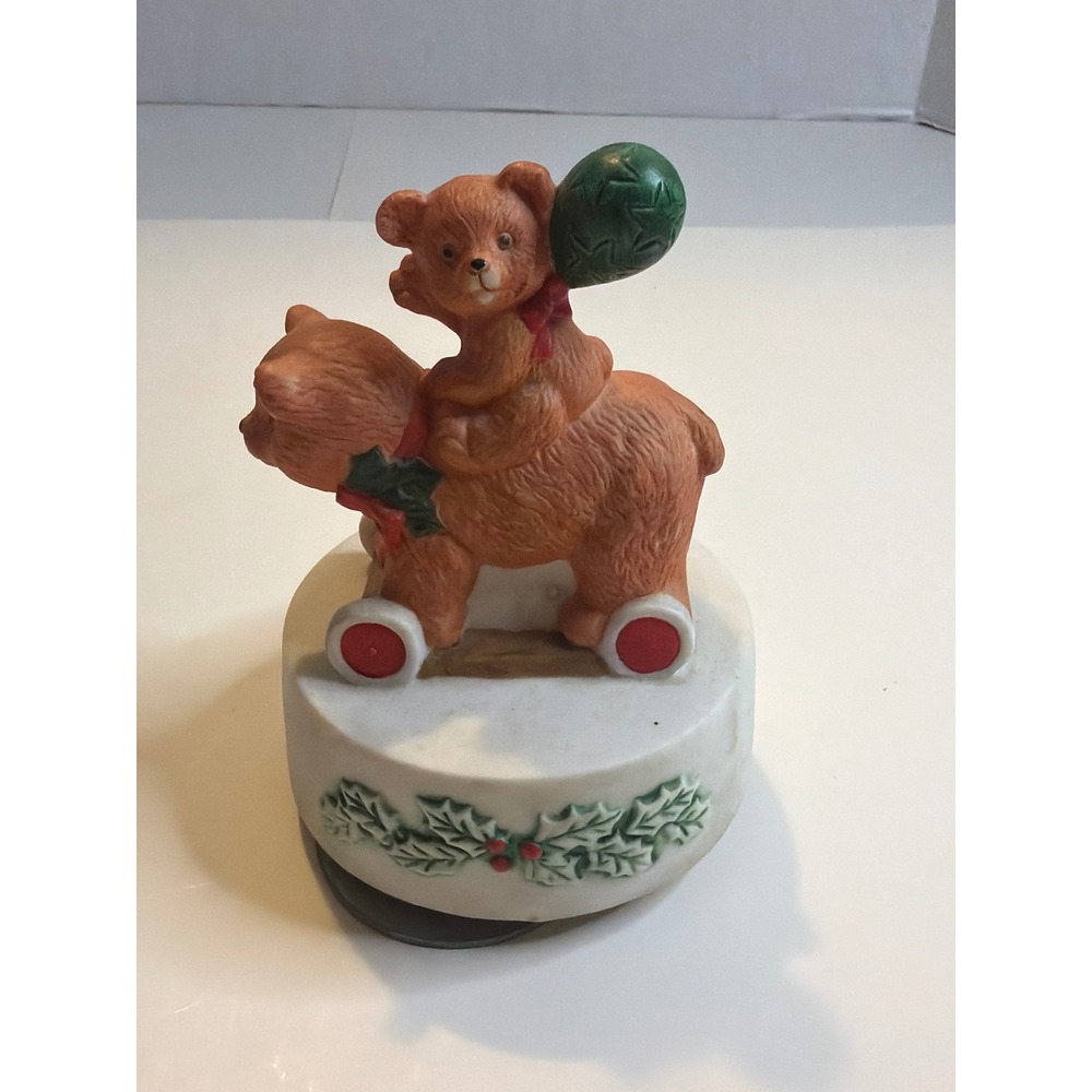 Vintage Musical Collectibles Gordon Fraser 1984 Teddy Bear‎  Music Box